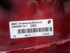 Фонарь задний наружный правый в Новосибирске Стоп-сигнал. Audi A8, 4E2, 4E8 Audi S8, 4E2, 4E8 ASB, ASE, ASN, BBJ, BFL, BFM, BGK, BHT, BMC, BNG, BPK, BSB, BSM, BTE, BVJ, BVN