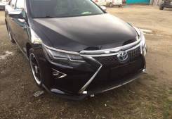 Бампер передний в стиле Лексус для Toyota Camry 50-55куз (Установка) во Владивостоке Бампер. Toyota Camry, ASV50, ASV51, GSV50 2ARFE, 2GRFE, 6ARFSE