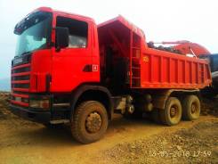 Scania, 2003 во Владивостоке Scania. Продам самосвал скания 6*6 2003г насос прост. сборка швеция. новая резин, 12 000 куб. см., 24 000 кг., 6x6