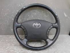 Оригинальный руль c косточкой черное дерево Toyota в Томске Руль. Toyota: Camry, Hilux Surf, Land Cruiser Prado, Highlander, 4Runner, Hilux, Avensis Verso, Estima, Alphard, Hilux / 4Runner, Ipsum, Land Cruiser...