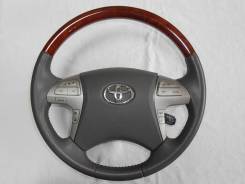 Оригинальный руль с косточкой под дерево для Toyota Camry 40 в Томске Руль. Toyota: Premio, Allion, Mark X Zio, Aurion, Allex, Aristo, Voxy, Avensis, Camry, Noah, Estima Hybrid, Corolla, Altezza, Avalon, Auris, Blade, Hi...