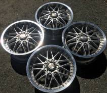 Японские полки от Manaray Sport MJ9 17”x7,5j 4x100/114.3 et33 в Екатеринбурге Manaray Sport. 7.5x17", 4x100.00, 4x114.30, ET33, ЦО 73,0 мм.