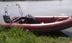 Риб Буревестник B450HL+Yamaha F50 в Москве Буревестник. 2010 год год, длина 4,50 м., двигатель подвесной, 50,00 л.с., бензин