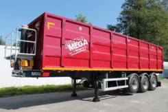 MEGA, 2018 в Москве MEGA. Полуприцеп самосвальный стальной Mega с клапан-воротами 40 м3, 32 090 кг.