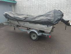 Продам лодку с мотором + прицеп + электромотор + чехол в Уссурийске Stacer. 2015 год год, длина 3,60 м., двигатель подвесной, 15,00 л.с., бензин