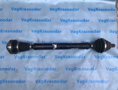 Привод правый DSG-6 Volkswagen Passat B6 Tiguan в Краснодаре Привод, полуось. Volkswagen: Passat, Jetta, Tiguan, Touran, Golf AXX, AZV, BAG, BCA, BDK, BFS, BGP, BGQ, BGU, BHJ, BHY, BKC, BKD, BKG, BLF, BLG, BLN...