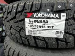 Yokohama Ice Guard IG55, 195 65 15 в Прокопьевске Yokohama Ice Guard IG55. Зимние, шипованные, 2018 год, без износа, 4 шт