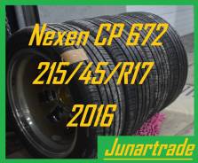 Nexen Classe Premiere 672, 215/45/R17 во Владивостоке Nexen Classe Premiere 672. Летние, 2016 год, 5 %
