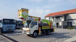 Isuzu Elf, 2000 в Уссурийске Isuzu Elf. Продам автовышку . Полная Пошлина, 4 300 куб. см., 16,00 м.