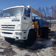 Soosan SCS736LII, 2018 в Москве Soosan SCS736LII. КМУ Камаз 43118-3027-50(Евро-5) + верх. упр., 6.2м борт, 6x6