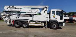 Daewoo Novus, 2018 в Красноярске Daewoo Novus. Бетононасос KCP 37ZX5170 на шасси , 10 964 куб. см., 37,00 м.