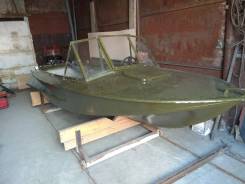 Лодка Обь-1 в Барнауле Обь-1. длина 4,20 м., двигатель подвесной, 30,00 л.с., бензин
