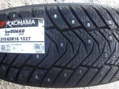 Yokohama Ice Guard IG65 , 2019, 215/65R16 в Красноярске Yokohama Ice Guard IG65. Зимние, шипованные, 2019 год, новые