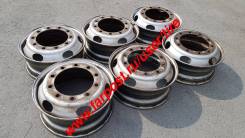 Грузовые диски б/у из Японии R22.5x8.25x10 Topy в Екатеринбурге Topy. 8.25x22.5", ET165, ЦО 280,0 мм.