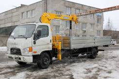 Hyundai HD78, 2019 в Нижнем Новгороде Hyundai HD78. Кран-манипулятор с тросовой КМУ Soosan SCS 334, 4х2, 4x2