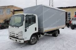 Isuzu Elf, 2019 в Нижнем Новгороде Isuzu Elf. Европлатформа на шасси Isuzu NMR85Н, 4х2 (автомобиль бортовой, тент), 3 100 кг., 4x2