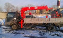 Tata, 2019 в Нижнем Новгороде Tata. Кран-манипулятор TATA LPT-613 (АМУР-4346) с тросовой КМУ Kanglim KS 73, 3 760 куб. см., 4x2