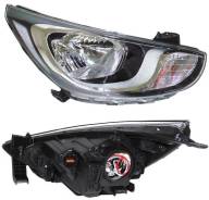 Hyundai Accent IV 11г- ФАРА левая (Корея) в Екатеринбурге в Екатеринбурге Фара. Hyundai Accent, RB G4FD