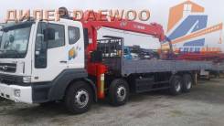 Daewoo Novus, 2018 в Москве Daewoo Novus. 19 тонн c КМУ Z-ton 1205 (12тонн) - 2018год в Москве, 10 964 куб. см., 8x4. Под заказ
