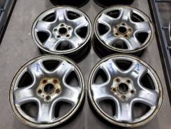 Оригинальная штамповка Toyota Rav4 на 16" 6.5j (5*114.3) ет+45 в Барнауле Toyota. 6.5x16", 5x114.30, ET45, ЦО 60,1 мм.
