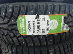 Nokian Nordman 5, 195 65 15 в Прокопьевске Nokian Nordman 5. Зимние, шипованные, 2019 год, без износа, 2 шт