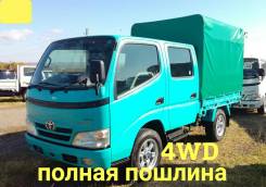Toyota ToyoAce, 2009 в Уссурийске Toyota ToyoAce. 4WD, двухкабинник + тент, 3 000 куб. см., 1 500 кг., 4x4