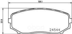 Колодки Тормозные Nao Ford Edge (U387) / Mazda Cx-7 (Er) Cx-9 (Tb) Mpv Iii Hella арт. 8db355028-621 в Санкт-Петербурге Колодки Тормозные Nao Ford Edge (U387) / Mazda Cx-7 (Er) Cx-9 (Tb) Mpv Iii HELLA арт. 8db355028-621