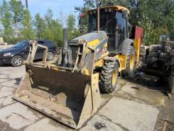 John Deere, 2012 в Санкт-Петербурге John Deere. Экскаватор-погрузчик JOHN Deere 325 J, 2012 г, тонировка