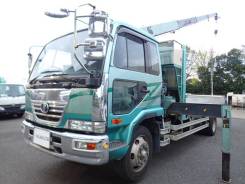 Nissan Condor, 2007 во Владивостоке Nissan Diesel Condor. , 8т. воровайка (борт-кран), R19.5 Tadano 3 колена, 7 700 куб. см., 8 000 кг., 4x2. Под заказ
