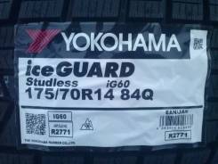 Yokohama Ice Guard IG60, 175/70R14 в Кемерово Yokohama Ice Guard IG60. Зимние, без шипов, 2018 год, без износа