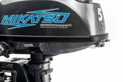 Корейский Лодочный Мотор Mikatsu M5FHS. Гарантия 5 ЛЕТ в Комсомольске в Комсомольске-на-Амуре Mikatsu. 5,00 л.с., 2-тактный, бензиновый, нога S (381 мм), 2018 год