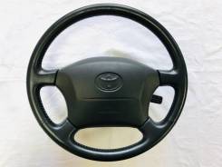 Оригинальный черный кожаный руль Toyota в Томске Руль. Toyota: Crown Majesta, Crown, Land Cruiser, Land Cruiser Cygnus, Celsior, Land Cruiser Prado, Progres Lexus LS400, UCF20 Lexus GX470, UZJ120 Lex...