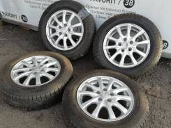 Красивые литые диски Sibilla на шинах Michelin 175/70R14 в Иркутске Красивые литые диски Sibilla на шинах Michelin 175/70R14. 5.5x14" 5x100.00 ET45