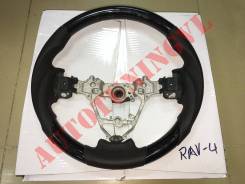 Руль на Toyota Rav4 (2013-18 год) Черный во Владивостоке Руль. Toyota RAV4, ALA49, ASA44, ZSA42, ZSA44 2ADFHV, 2ARFE, 3ZRFE