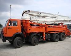 KCP 42RX170, 2019 в Краснодаре KCP 42RX170. Автобетононасос на шасси Kamaz 65201 (2019г. в. ), 42,00 м. Под заказ