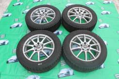 Диски A-Tech Schneider R16 на зимней резине Yokohama 205/55 R16 в Улан-Удэ Диски A-Tech Schneider R16 на зимней резине Yokohama 205/55 R16. 6.5x16" 5x114.30
