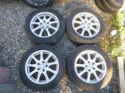 Зимние колеса Bridgestone 205/55R16 5х114,3 6,5J ET40 в Краснодаре Зимние колеса Bridgestone 205/55R16 5х114,3 6,5J ET40. 6.5x16" 5x114.30 ET40