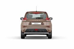 Защита заднего бампера одинарная 51мм Lada Xray 2016- в Кемерово Защита бампера. Лада Х-рей H4M, BAZ21129, BAZ21179