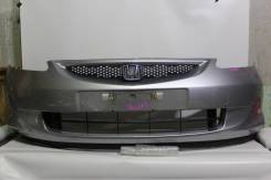 Бампер передний Honda Fit GD1, GD2, GD3 в Омске Бампер. Honda Jazz, GD1 Honda Fit, GD, GD1, GD2, GD3, GD4 Двигатели: L13A, L15A, L13A1, L13A2, L13A5, L13A6, L15A1, L15A7