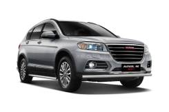 Защита порогов (трубы под пороги) Haval H6 2014- в Кемерово Накладка на порог. Haval H6 Двигатели: GW4C20, GW4D20, GW4G15B