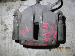 Суппорт передний левый Renault Megane II 2002-2009 KM в Омске Суппорт тормозной. Renault Megane, KM, KM02, KM05, KM0C, KM0F, KM0G, KM0H, KM0U, KM13, KM1B, KM1F, KM2Y Renault Scenic F4R, F9Q, K4J, K4M, K9K, M9R