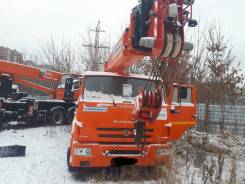 Клинцы КС-55713-1К-3, 2017 в Москве Клинцы КС-55713-1К-3. КС 55713-1К-3 автокран 25т. на шасси Камаз-65115 б/у (2017г.,1000мч)