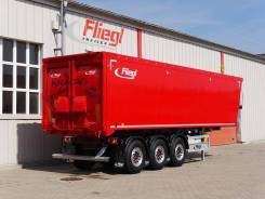 Fliegl, 2019 в Москве Fliegl. Самосвальный полуприцеп с алюминиевым кузовом 50 м3