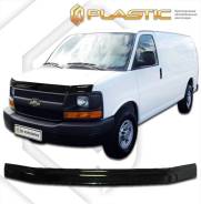 Дефлектор капота Chevrolet Express 2002–н. в. (Мухобойка) в Красноярске Дефлектор капота. Chevrolet Express