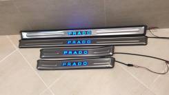 Накладки на пороги Prado 150 в Сургуте Накладка на порог. Toyota Land Cruiser Toyota Land Cruiser Prado, GDJ150, GDJ150L, GDJ150W, GDJ151W, GRJ150, GRJ150L, GRJ150W, GRJ151W, KDJ150, KDJ150...