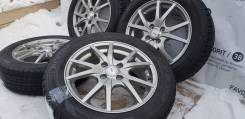 Стильные диски "T. R. G" на отличной зиме 185/60R15 Dunlop. БП по РФ в Иркутске Стильные диски "T. R. G" на отличной зиме 185/60R15 Dunlop. БП по РФ. 5.5x15" 4x100.00 ET50