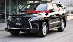 Бампер TRD Superior в стиле LX 2017г для Lexus LX570 12-15 во Владивостоке Бампер. Toyota Land Cruiser, GRJ200, J200, URJ200, URJ202, URJ202W, UZJ200, UZJ200W, VDJ200 Lexus LX570, URJ201 1GRFE, 1URFE, 1VDFTV, 3URFE