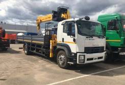Soosan SCS746L, 2018 в Москве Soosan SCS746L. КМУ Isuzu FVR34UL-SDUS (Евро-5) + КМУ Top, борт сталь 7, 6x4