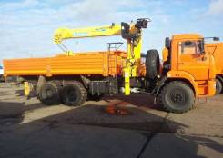Soosan SCS736LII, 2018 в Москве Soosan SCS736LII. КМУ Камаз 43118-3027-50 (Евро-5) + верх. упр. +борт ста, 6x4