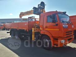 Soosan SCS746L, 2018 в Москве Soosan SCS746L. КМУ Камаз 65115-3094-48 (Евро-5) + верх. упр. + борт, 6x4
